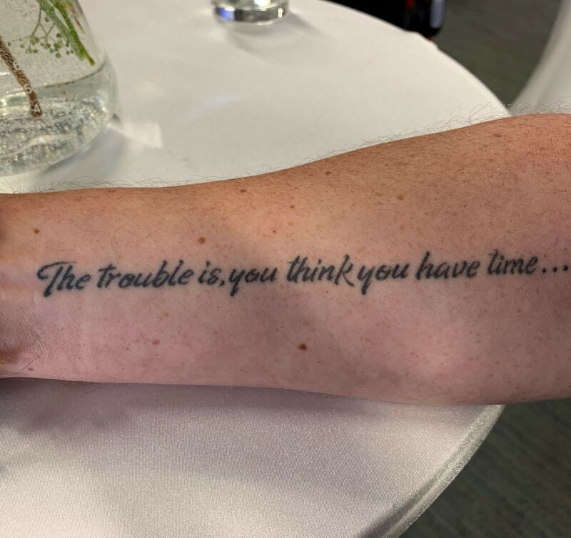 Jason Davis tattoo